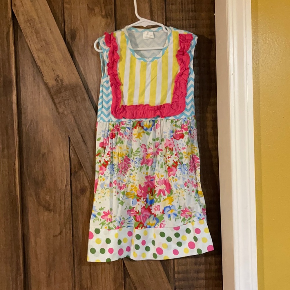 Boutique dress girls size 6-7t